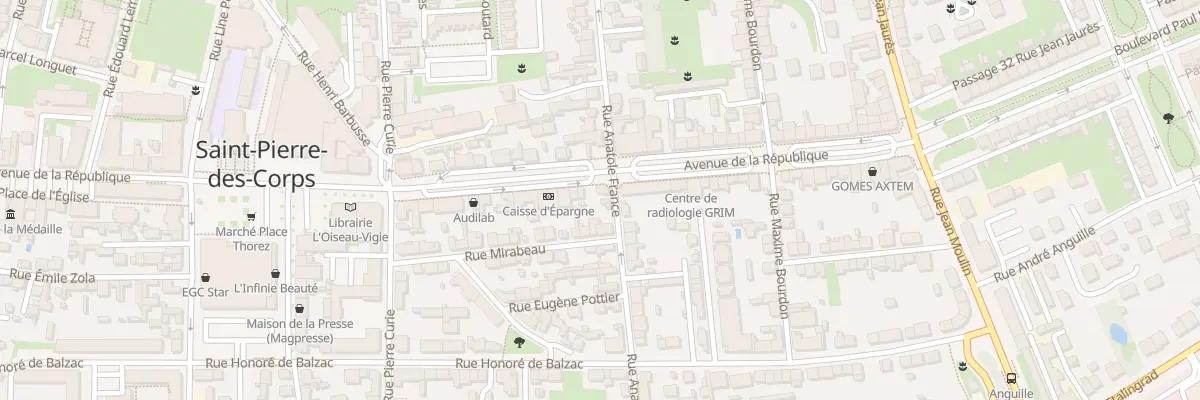 Plan du 41 Rue Anatole France à Saint-Pierre-des-Corps
