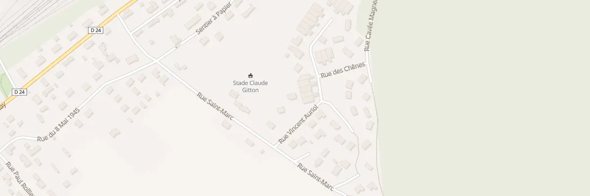 Plan du 5 Rue Vincent Auriol à Serquigny