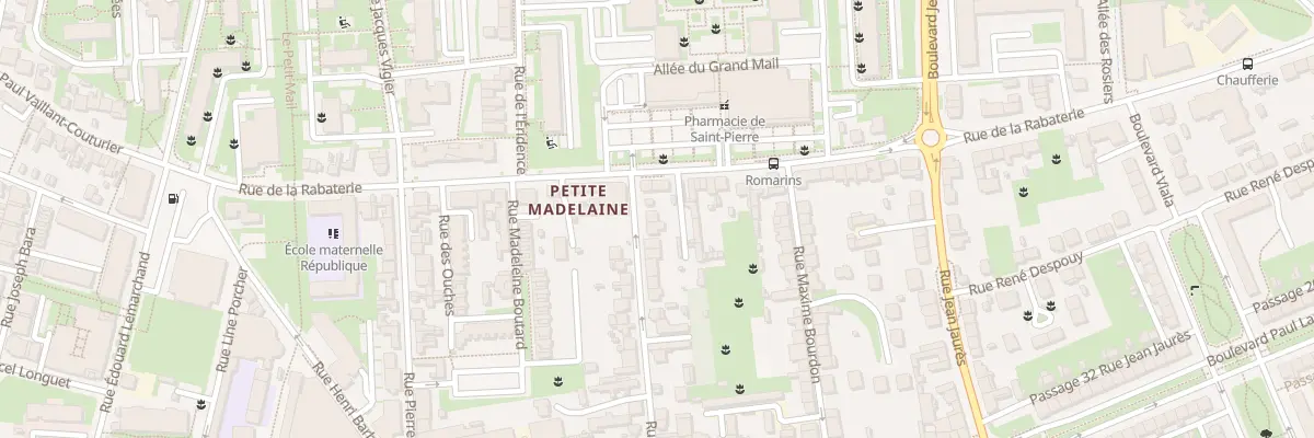 Plan du 6 Rue Anatole France à Saint-Pierre-des-Corps