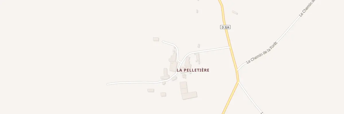 Plan du 5257 La Pelletiere à Abzac