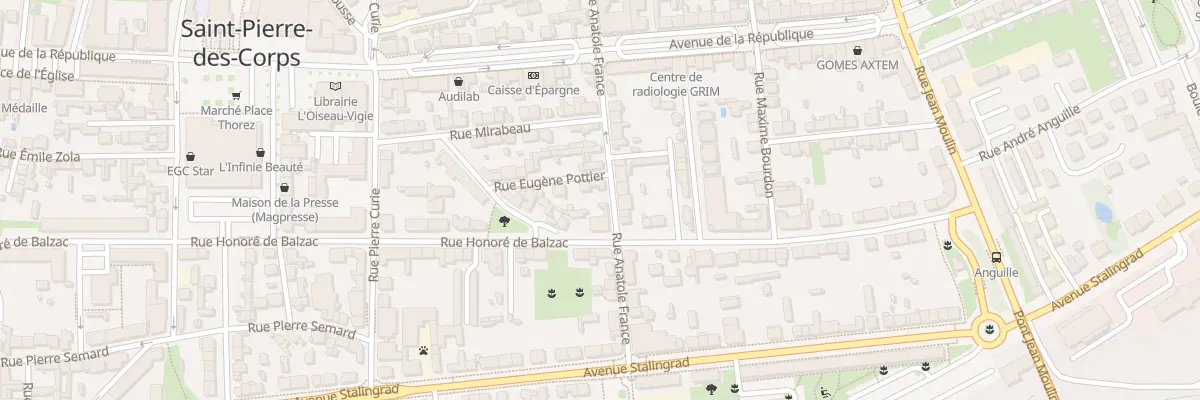 Plan du 51 Rue Anatole France à Saint-Pierre-des-Corps