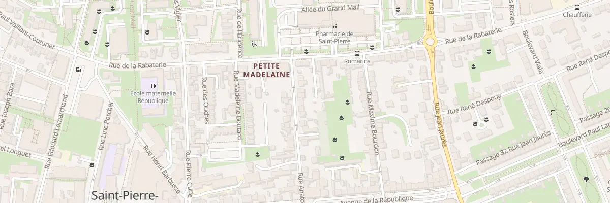Plan du 14 Rue Anatole France à Saint-Pierre-des-Corps