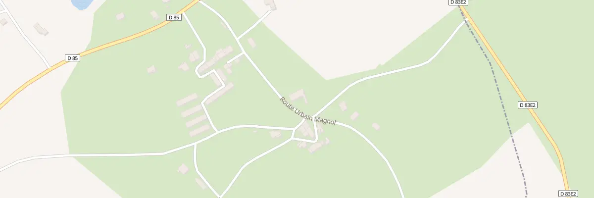 Plan du 247 Rte Urbain Magnol à Nontron