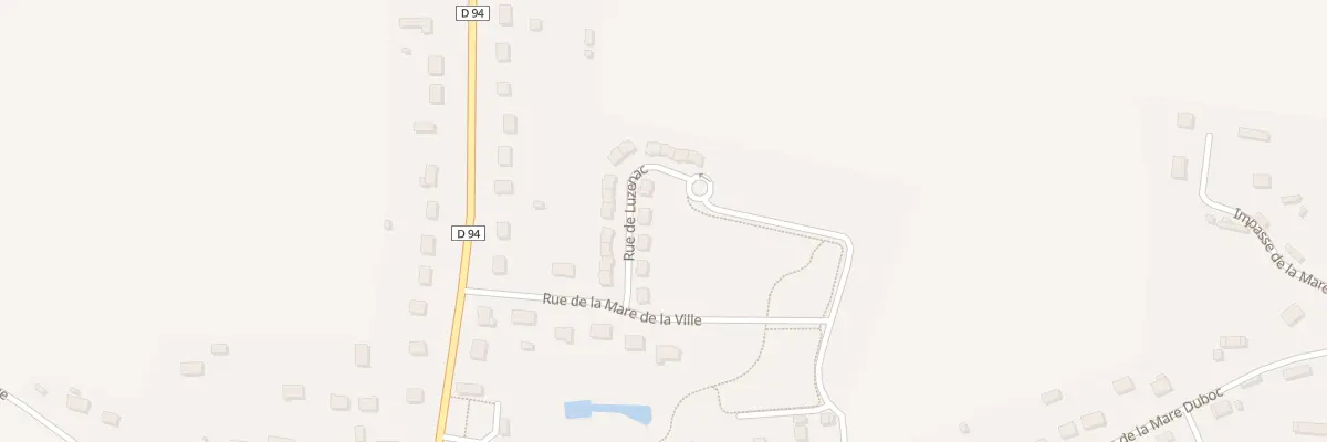 Plan du 8 Rue de Luzenac à Rougemontier