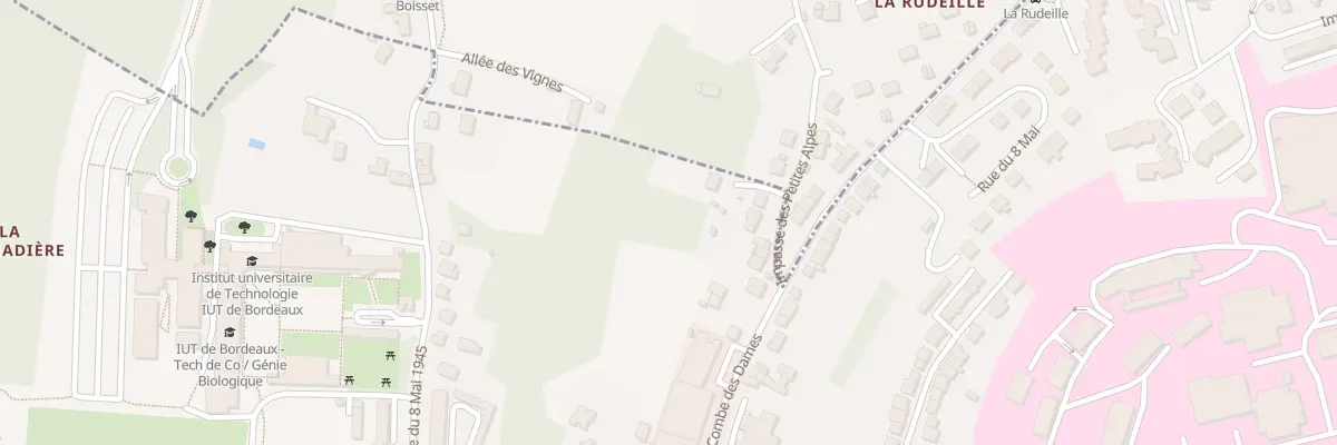 Plan du 167 Rue Combe des Dames à Périgueux