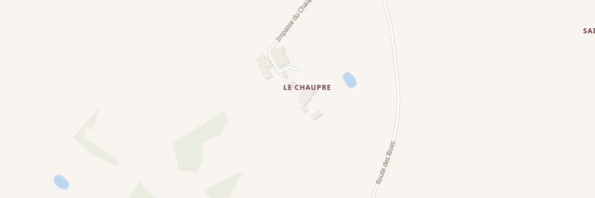Plan du 251 Imp du Chaupre à Beaumontois en Périgord