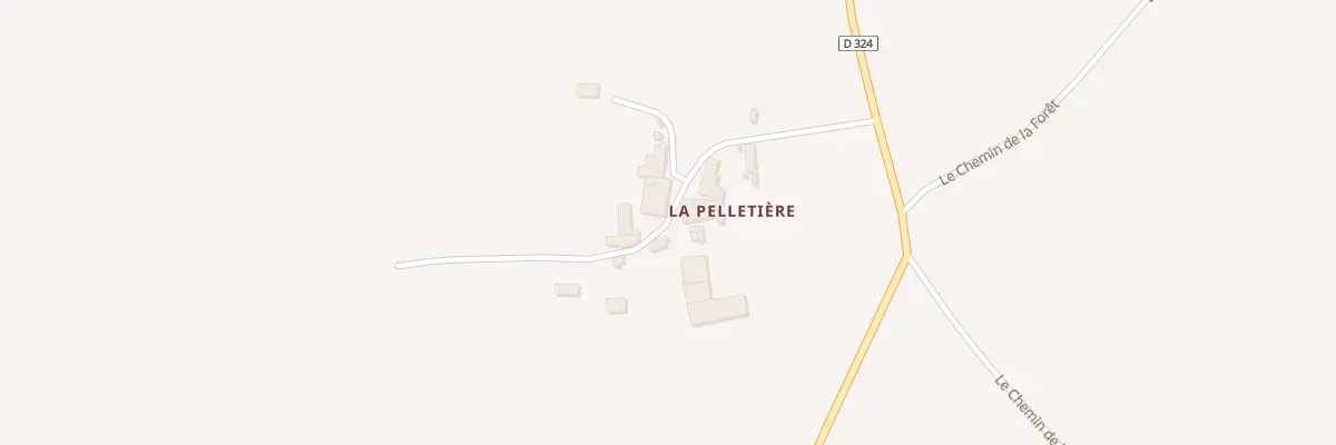 Plan du 5256 La Pelletiere à Abzac