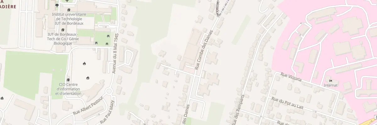 Plan du 139 Rue Combe des Dames à Périgueux