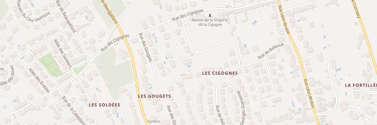 Plan du 10 All des Cigognes à Saint-Avertin