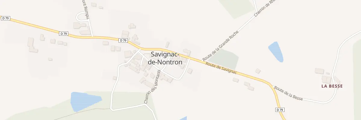 Plan du 163 Rue des Tilleuls à Savignac-de-Nontron