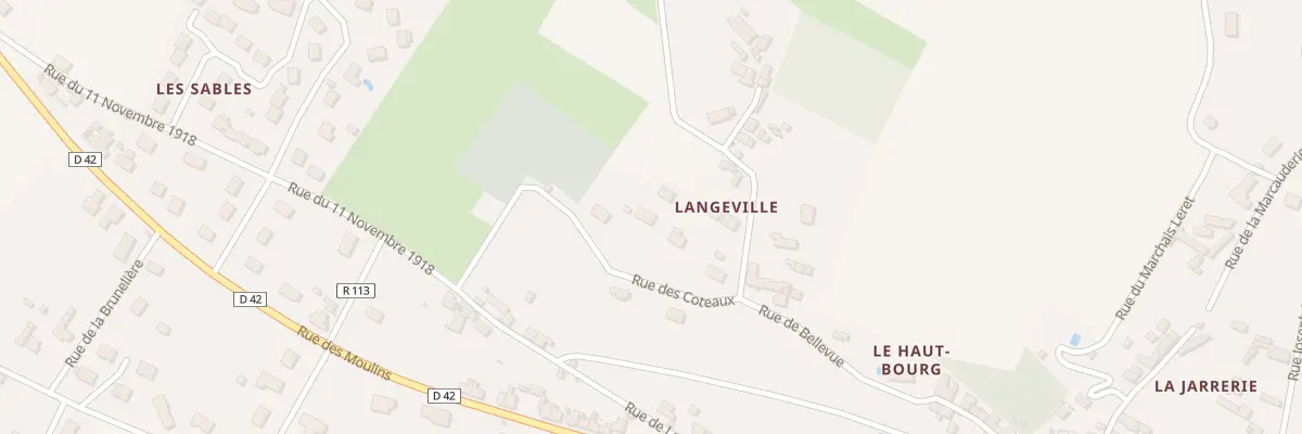 Plan du 4 Rue des Coteaux à Abilly