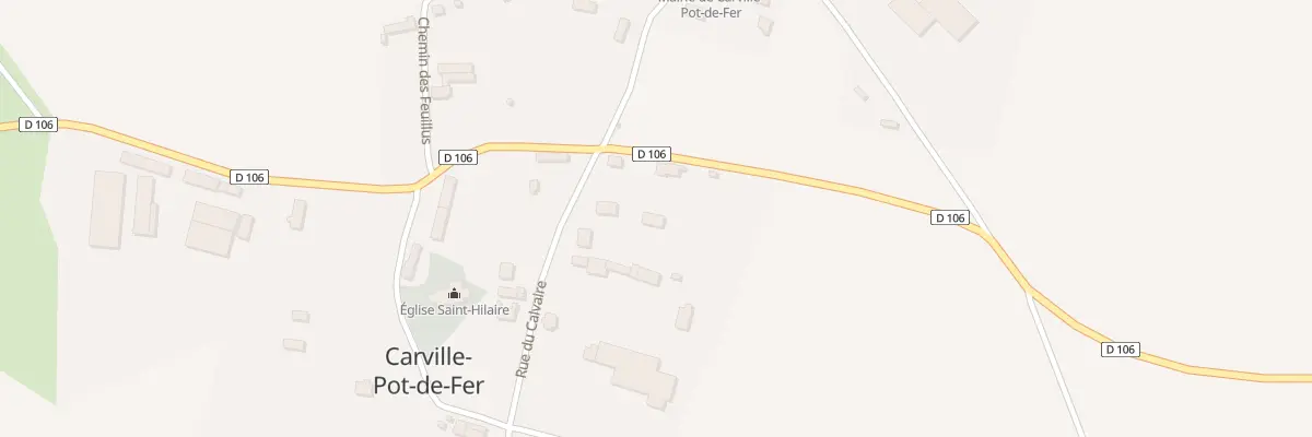 Plan du 39 Rue du Calvaire à Carville-Pot-de-Fer
