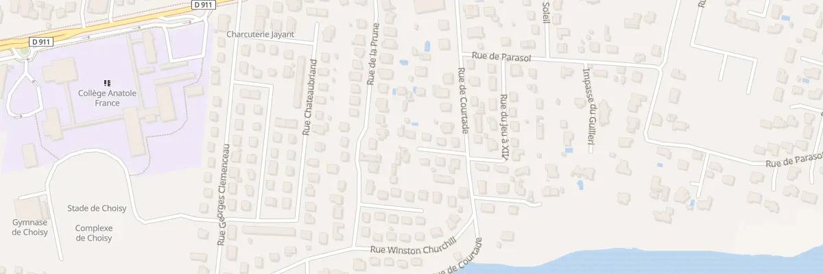 Plan du 6 Rue Paul Dukas à Villeneuve-sur-Lot
