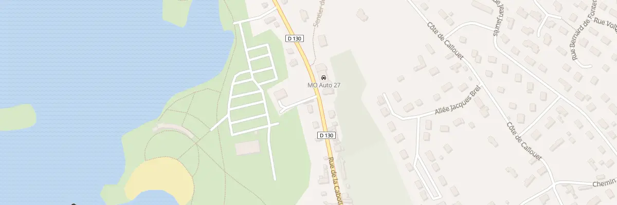 Plan du 2 Rue de la Cabotière à Brionne