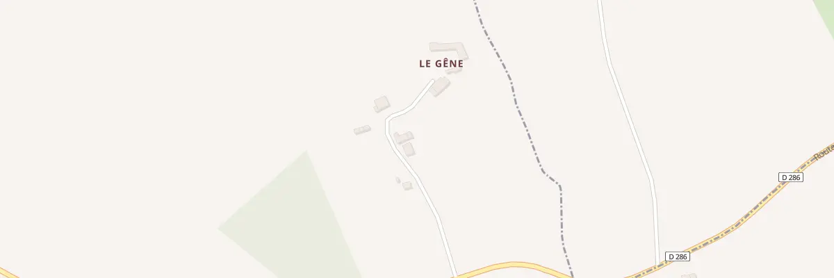 Plan du Gene à Val-au-Perche