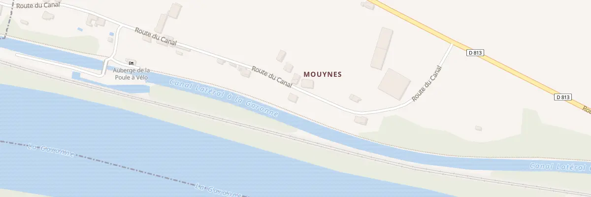 Plan du 355 Rte du Canal à Saint-Jean-de-Thurac
