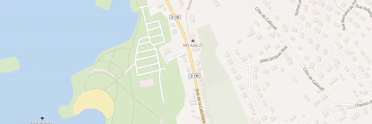 Plan du 4 Rue de la Cabotière à Brionne