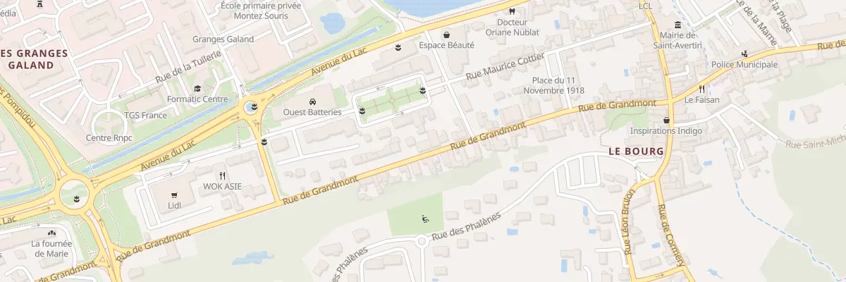 Plan du 47 Rue de Grandmont à Saint-Avertin