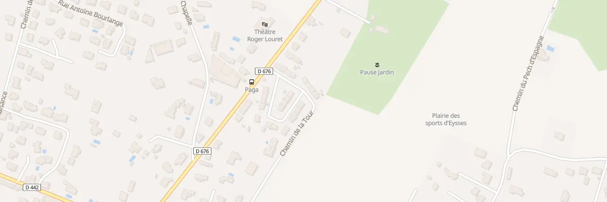 Plan du 24 Rue Georges Bizet à Villeneuve-sur-Lot
