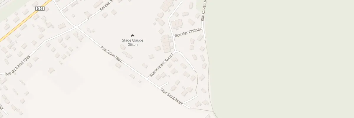 Plan du 8 Rue Vincent Auriol à Serquigny