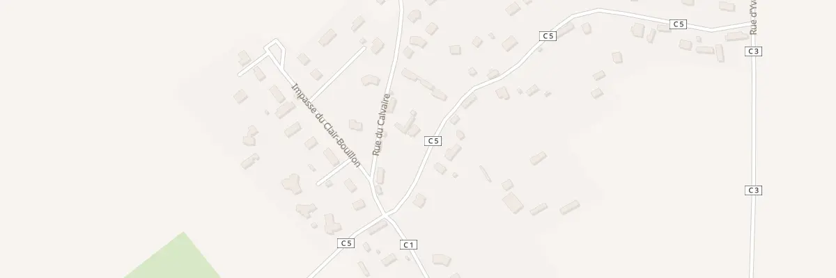 Plan du 91 Rue du Poulier à Auzebosc