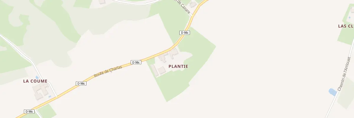 Plan du 10 Rte Charlas à Montgaillard-sur-Save
