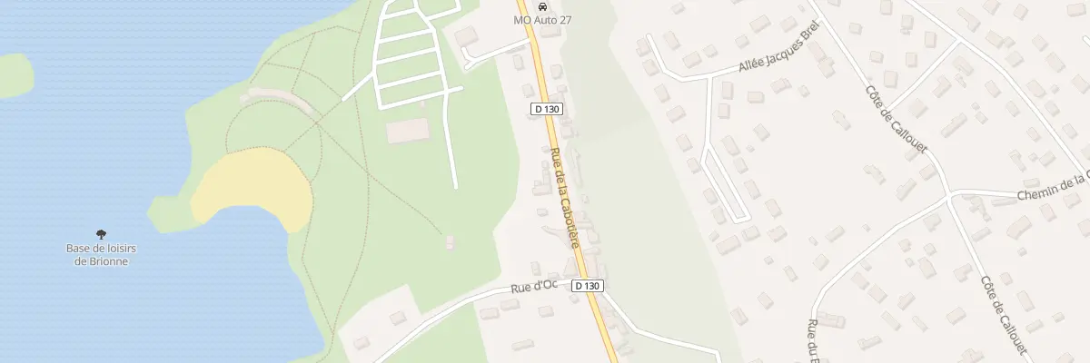 Plan du 14 Rue de la Cabotière à Brionne