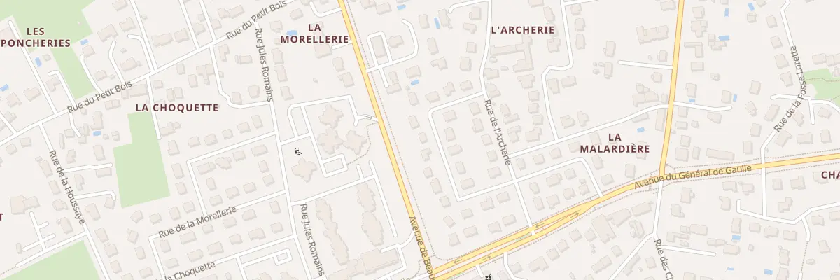 Plan du 11 Rue de la Fosse Primault à Saint-Avertin