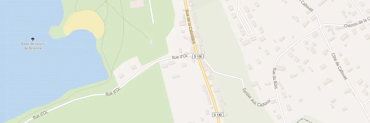 Plan du 9005 Rue d’Oc à Brionne