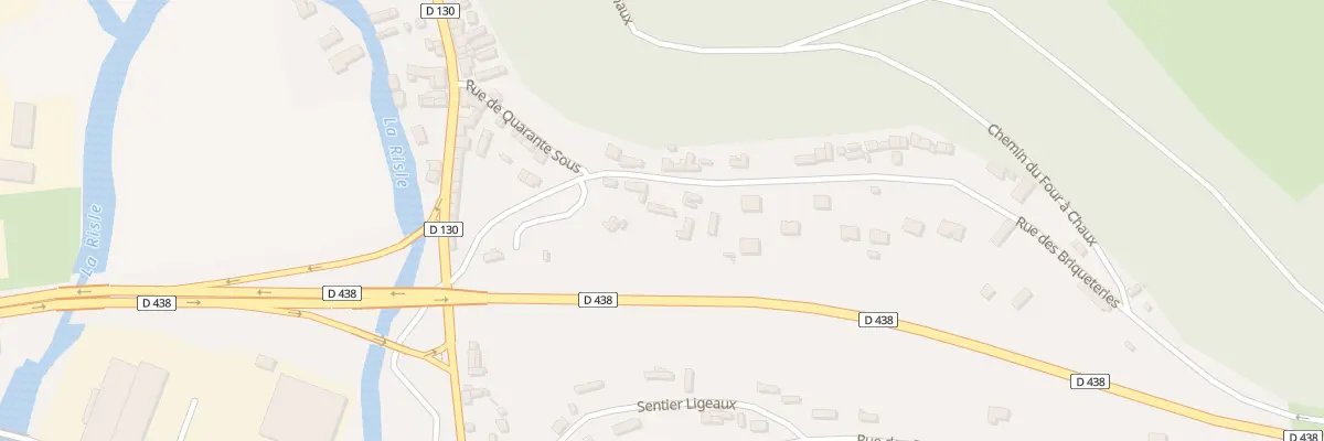 Plan du 8 Rue des Briqueteries à Brionne