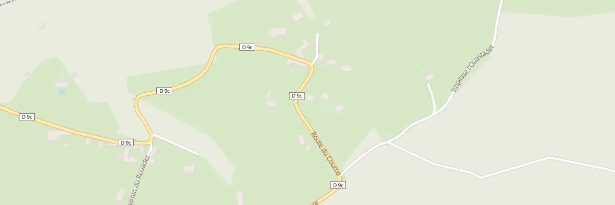 Plan du 1A Le Courne à Aspret-Sarrat