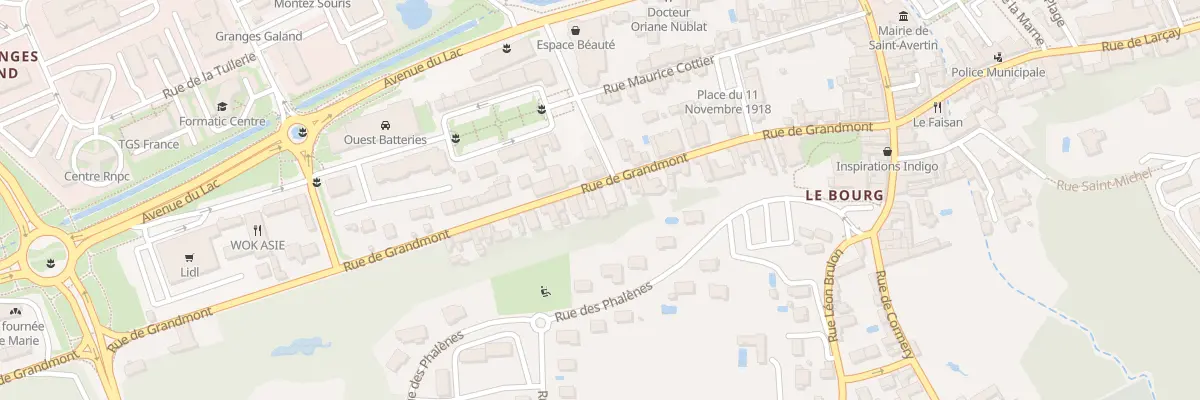 Plan du 32 Rue de Grandmont à Saint-Avertin