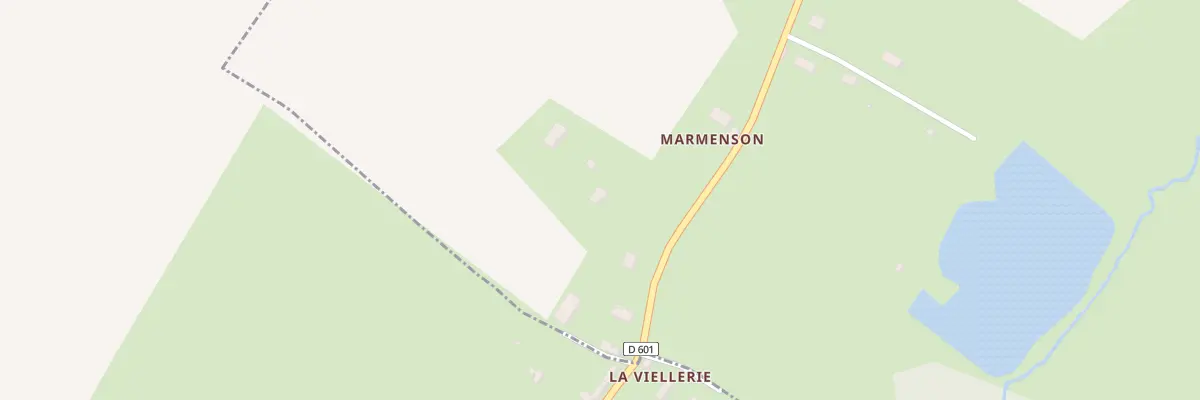Plan de La Grande Cour à Charencey