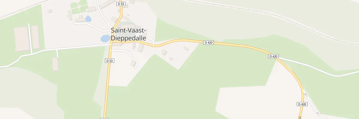 Plan du 220 Rte des Hameaux à Saint-Vaast-Dieppedalle