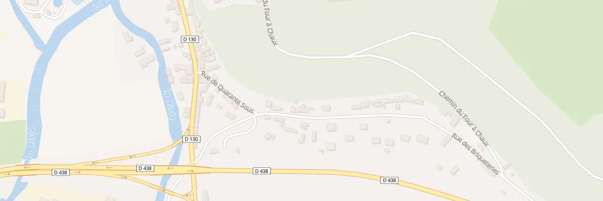 Plan du 5 Rue des Briqueteries à Brionne