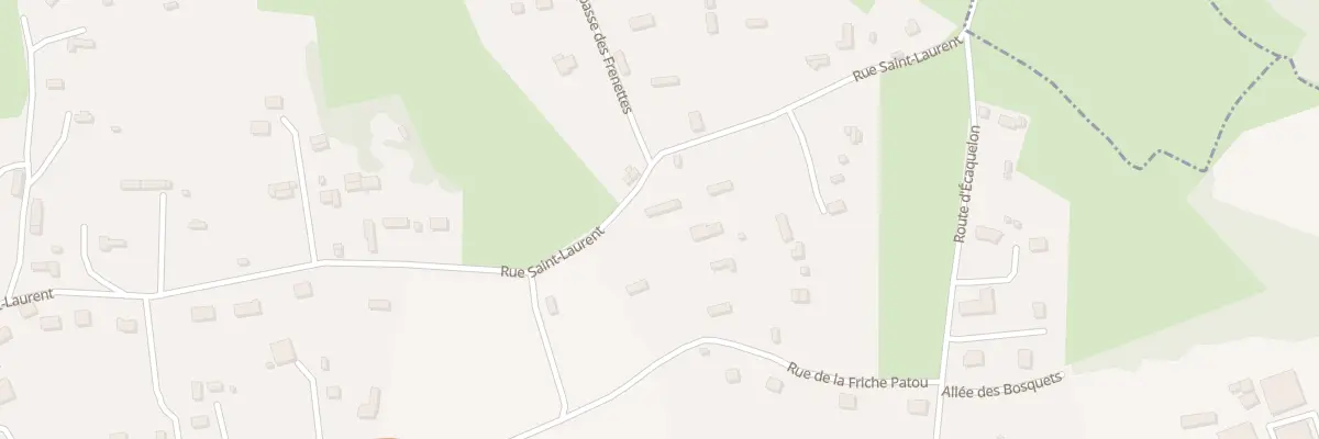 Plan du 24 Rue Saint Laurent à Thierville