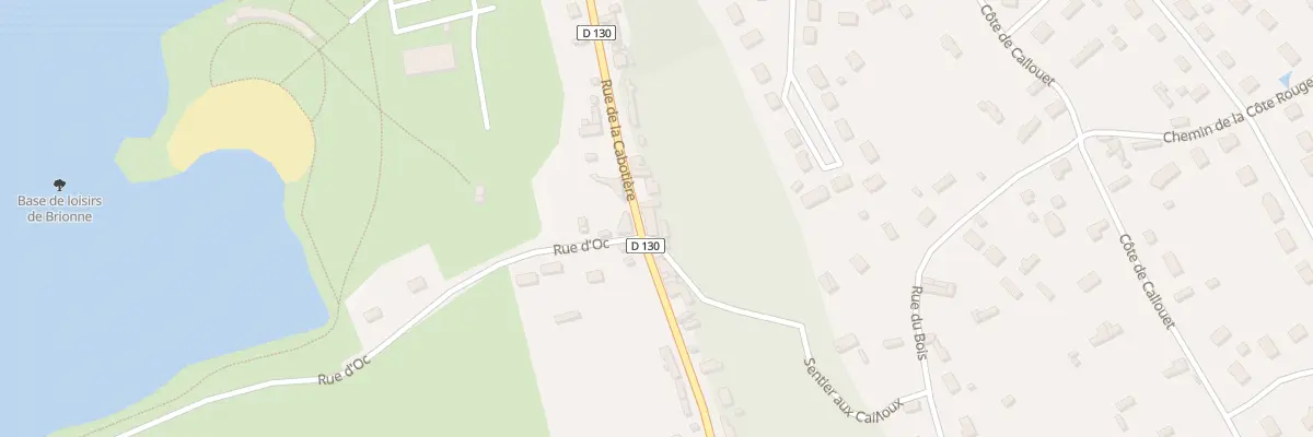 Plan du 23 Rue de la Cabotière à Brionne