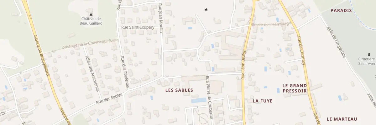 Plan du 10 Rue du Maréchal Joffre à Saint-Avertin