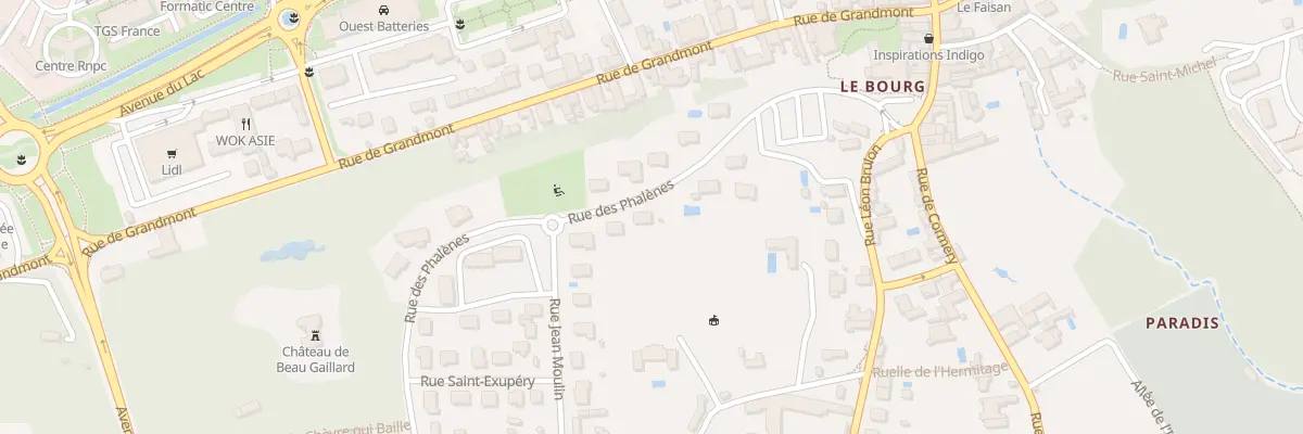 Plan du 18 Rue des Phalènes à Saint-Avertin