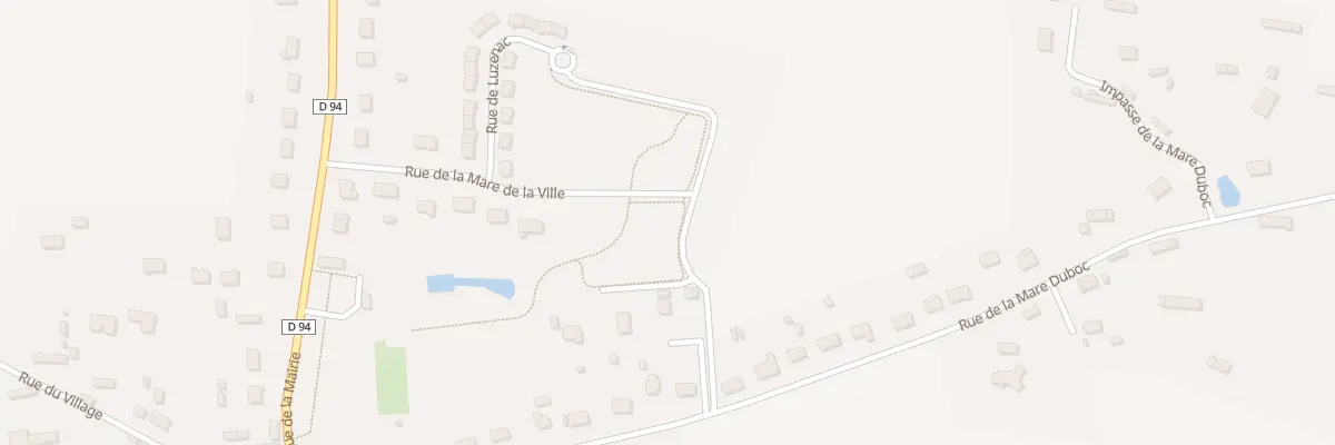 Plan du 20 Rue de la Mare de la Ville à Rougemontier
