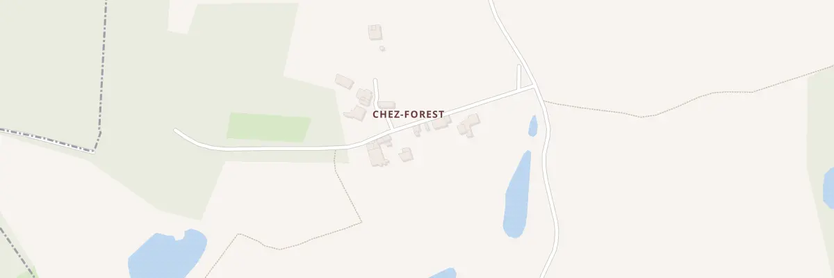 Plan du 5096F Chez Forest à Chéronnac