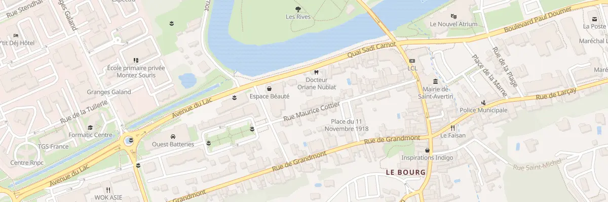 Plan du 29 Rue Maurice Cottier à Saint-Avertin