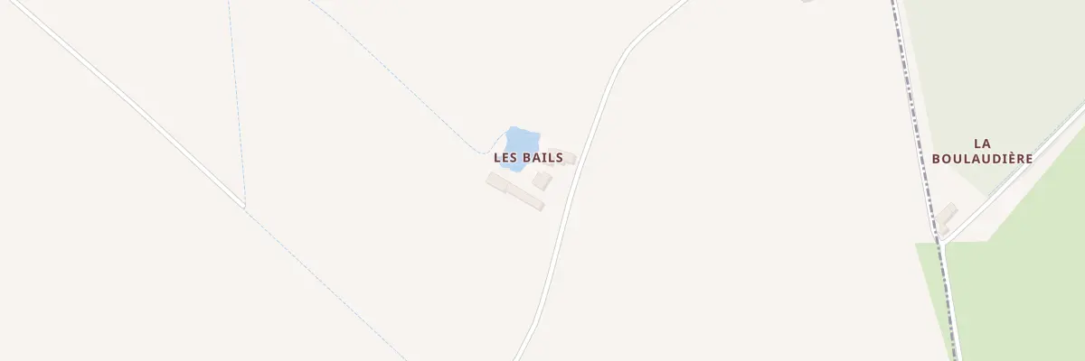 Plan du 125 Les Bails à Sorigny
