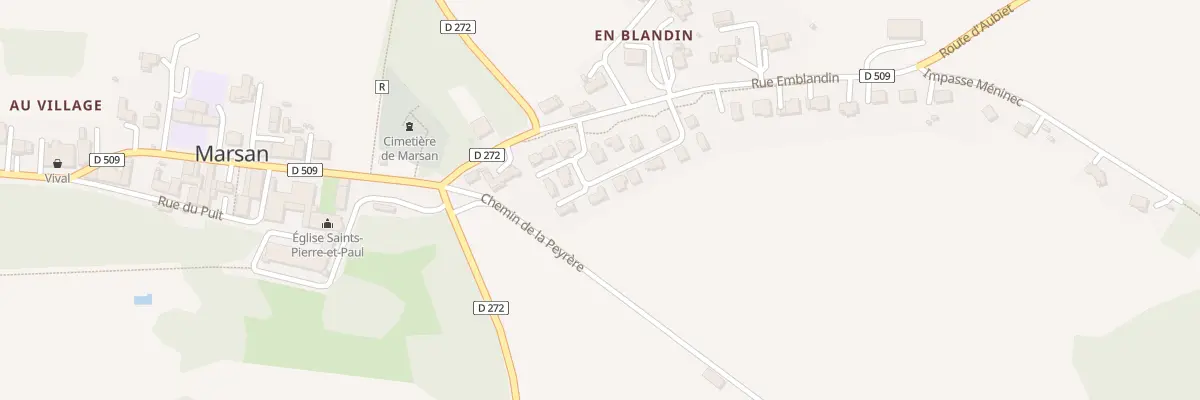 Plan du 121 Rue Meninec à Marsan