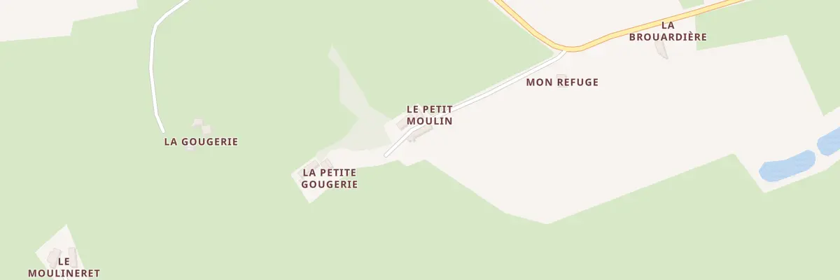 Plan du 5158 Le Petit Moulin à Courgenard