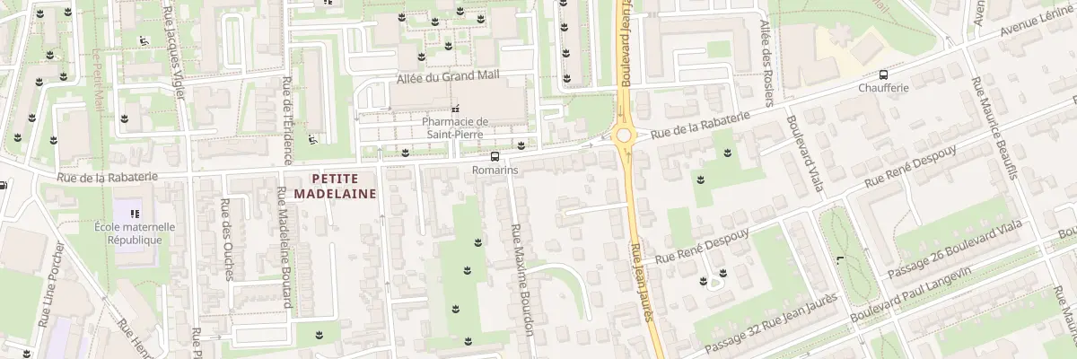 Plan du 55 Rue de la Rabaterie à Saint-Pierre-des-Corps