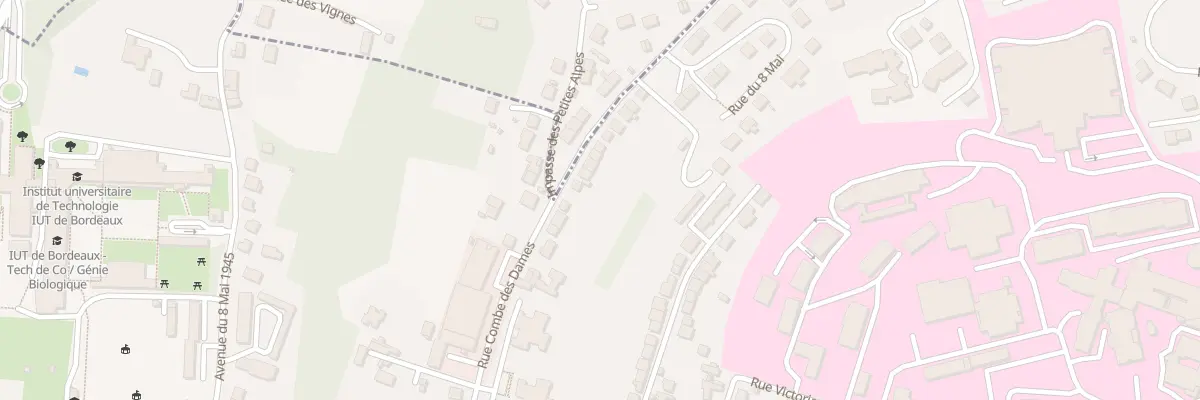 Plan du 174 Rue Combe des Dames à Périgueux