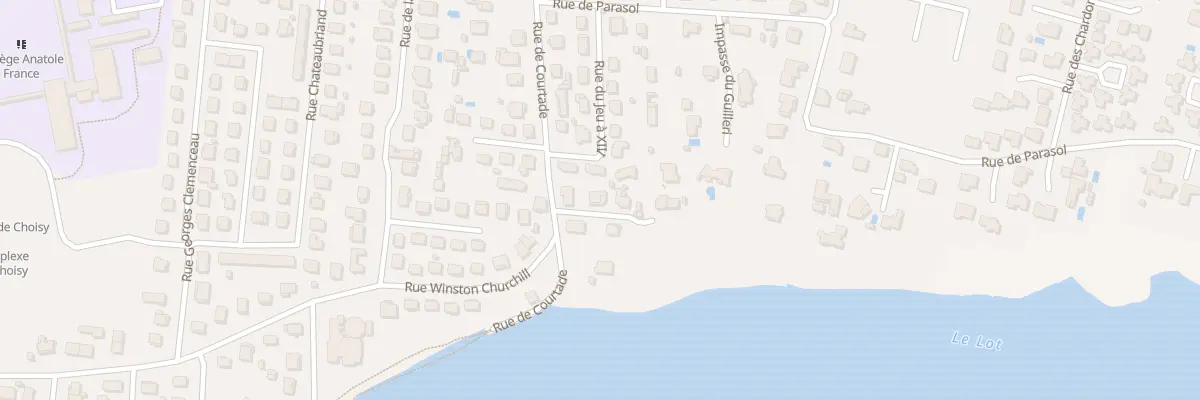 Plan du 1 Rue Alain Fournier à Villeneuve-sur-Lot