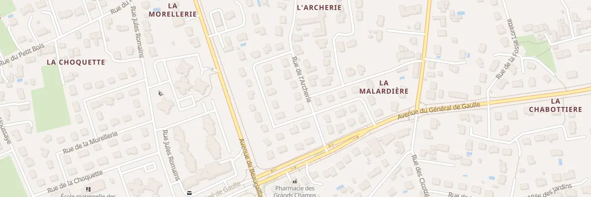 Plan du 31 Rue de l’Archerie à Saint-Avertin