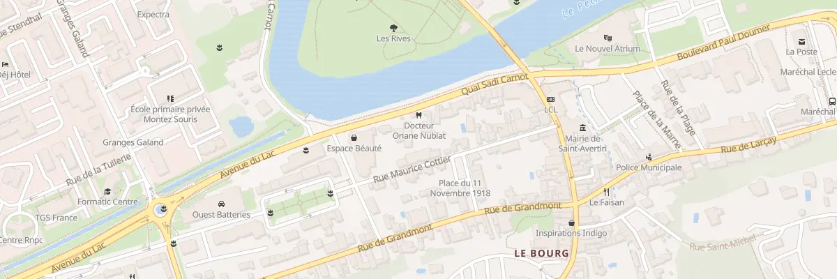 Plan du 27 Rue Maurice Cottier à Saint-Avertin